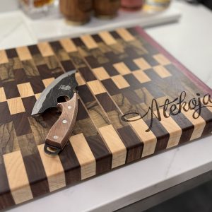 Customized Hardwood End Grain butcher cutting board