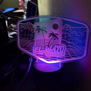 Acrylic LED lamp Customized